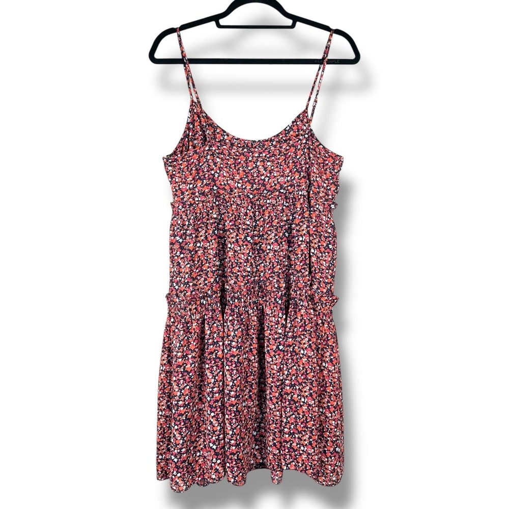 Michael Kors Dress Womens‎ Medium Floral Sleeveless Tiered A-Line Summer Casual